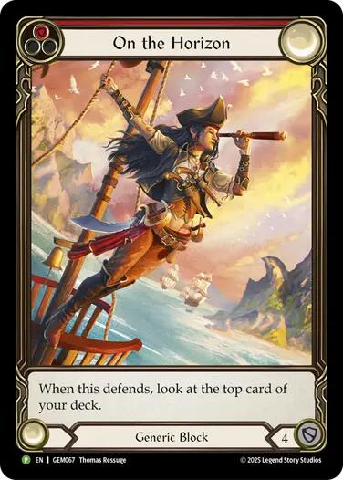 On the Horizon (Red) [GEM067] (GEM Pack 2)