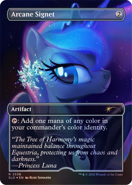 Magic the Gathering - Secret Lair x My Little Pony - Friendship is Magic (Foil Edition)