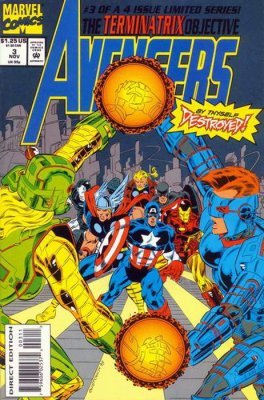 Avengers: Terminatrix Objectives #3 (1993) Mini