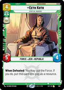 Eeth Koth - Spiritual Warrior (599) (Foil) (599) [Legends of the Force]