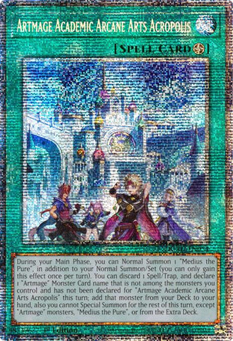 Artmage Academic Arcane Arts Acropolis (Starlight Rare) [DUAD-EN054] Starlight Rare