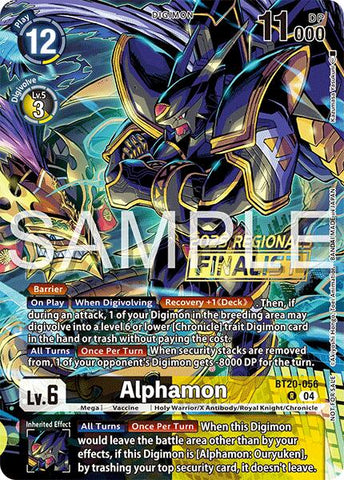Alphamon [BT20-056] (Regionals 25-26 Season 2 Finalist) [Release Special Booster Ver.2.0]