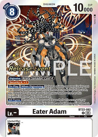 Eater Adam [BT22-082] [Cyber Eden Release Event Cards]