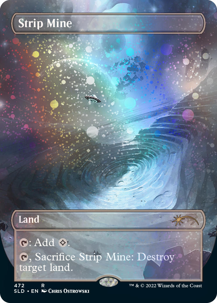 Magic the Gathering - Secret Lair - Totally Spaced Out Galaxy Foil Edition