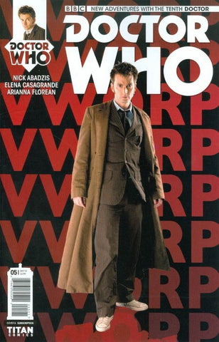 Doctor Who: The 10th Doctor #05b (2014) Variant Cover