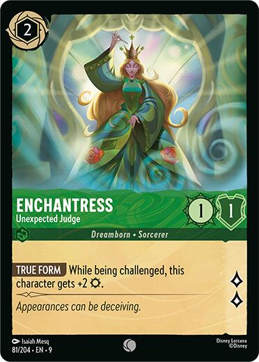 Enchantress - Unexpected Judge (81/204) [Fabled]