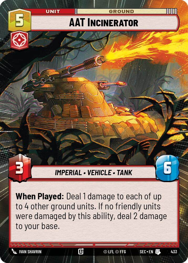 AAT Incinerator (433) (Hyperspace) (433) [Secrets of Power]