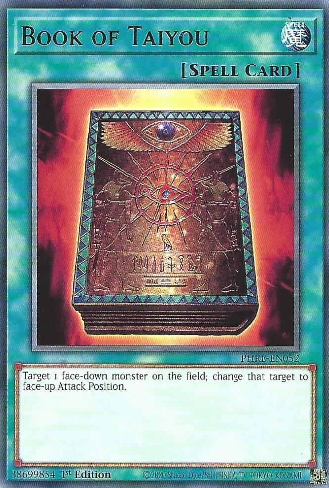 Book of Taiyou [PHRE-EN052] Rare
