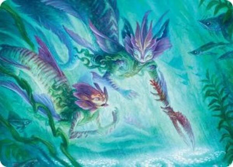 Silvergill Mentor Art Card [Lorwyn Eclipsed Art Series]