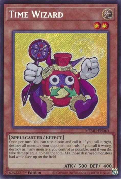 Time Wizard [MZMU-EN060] Secret Rare