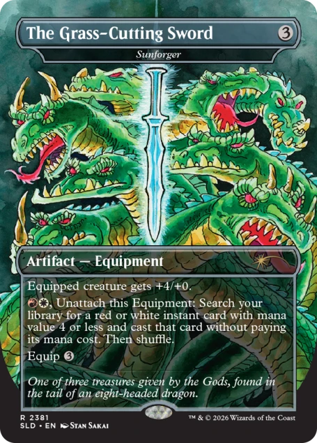 Magic the Gathering - Secret Lair - Featuring: Stan Sakai