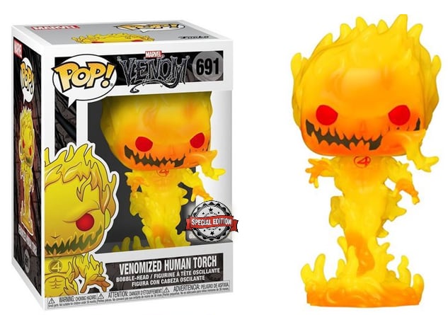 Venomized Human Torch Special Edition - Funko Pop! Marvel Venom (691)