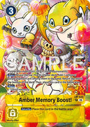 Amber Memory Boost! [LM-035] (Alternate Art) [Starter Deck: Beatbreak]