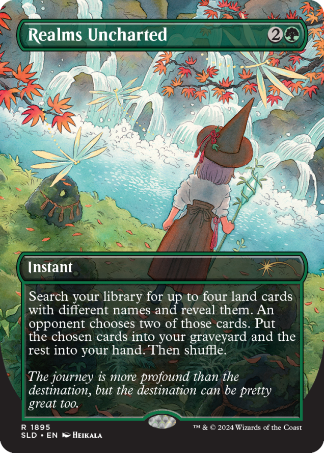 Magic the Gathering - Secret Lair - Adventures of the Little Witch