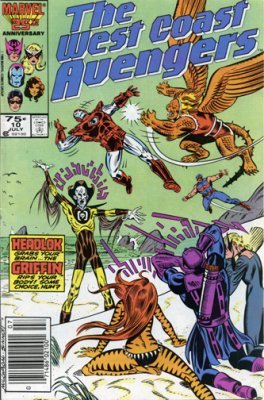 The West Coast Avengers #10 (1985) Vol. 2