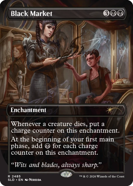 Magic the Gathering - Secret Lair x Dungeon's & Dragon's - Shadowheart's Devotion