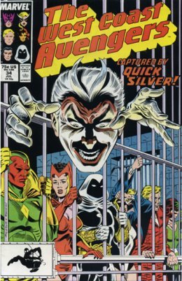 The West Coast Avengers #34 (1985) Vol. 2