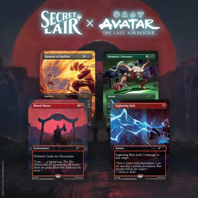 Magic the Gathering - Secret Lair - Avatar: The Last Airbender: Everything Changed