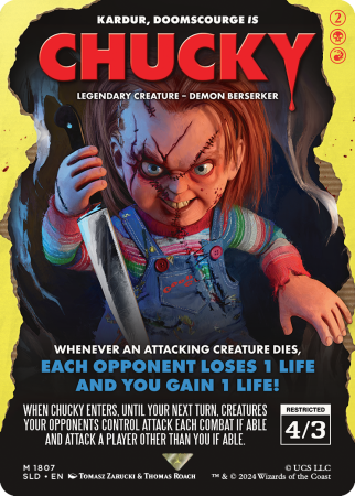 Magic the Gathering - Secret Lair x Chucky NON Foil Edition