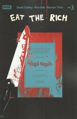 Eat the Rich #03b (2021) Variant Cover