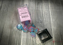 Chessex Polyhedral 7-Die Set Gemini Gel Green-Pink/Blue (Luminary Effect)