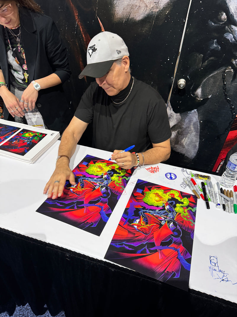 Spawn Print  - Todd McFarlane signed