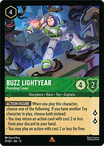 Buzz Lightyear - Providing Cover (77/207) [Attack of the Vine!]