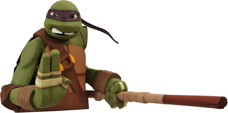 Ninja Turtle Vinyl Bust Bank - Donatello