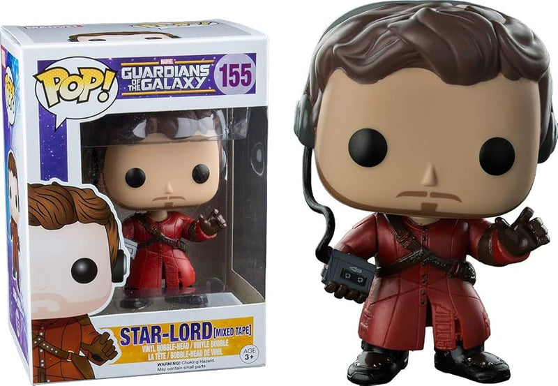 Marvel Guardians of the Galaxy - Funko POP! Figure - Star-Lord (Mixed Tape) (155)