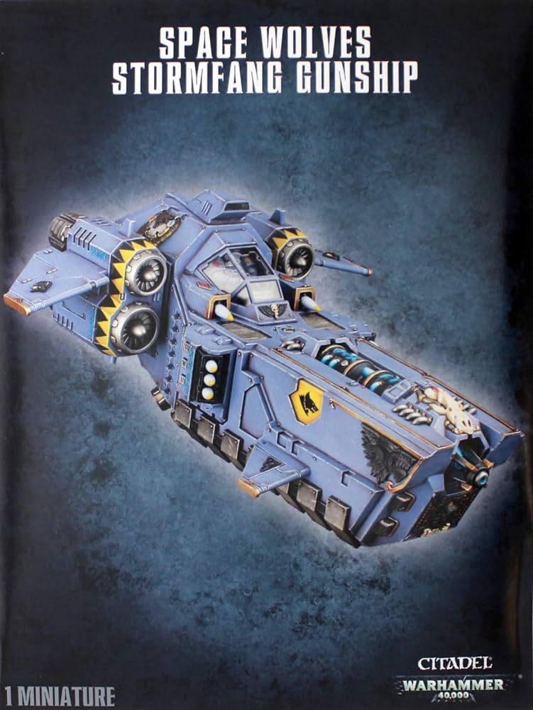 Space Wolves Stormfang Gunship