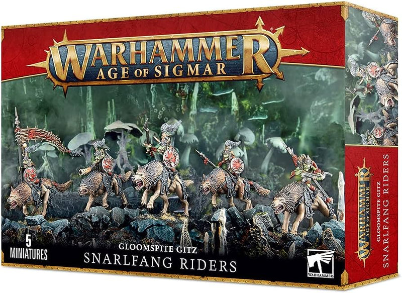 Gloomspite Gitz: Snarlfang Riders