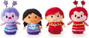 Itty Bittys - RAINBOW BRITE - Plush Set - Red/Indigo