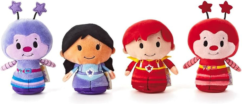 Itty Bittys - RAINBOW BRITE - Plush Set - Red/Indigo