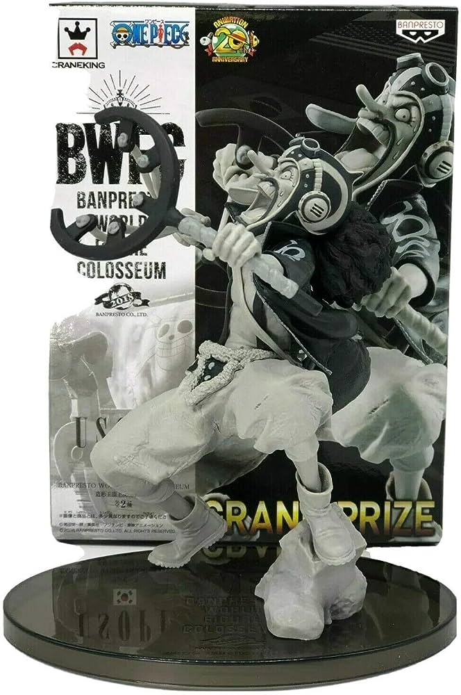 One Piece Usopp BWFC Banpresto World Figure Colosseum 2 vol.7 Monochrome