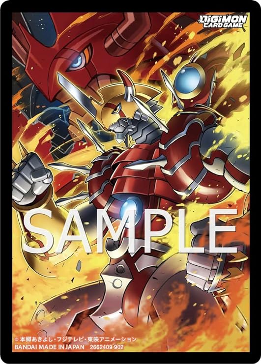 Digimon Card Game Official Sleeves Display 2022