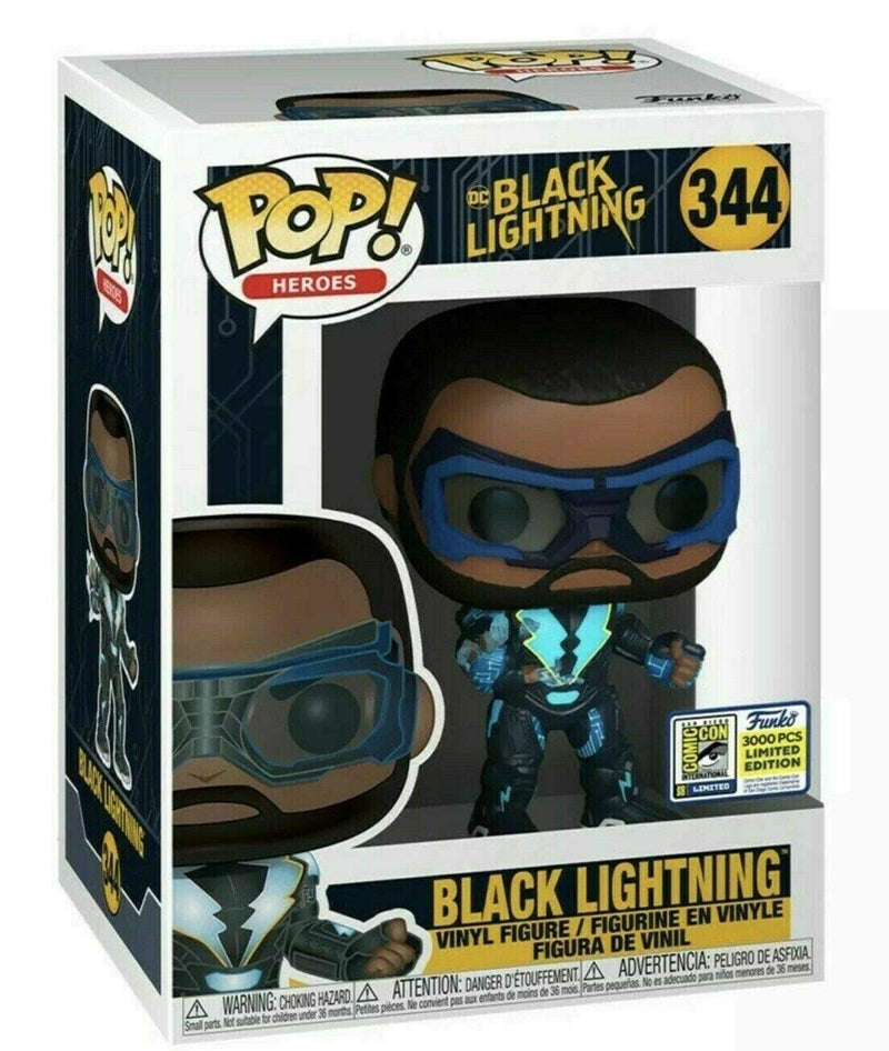 DC Black Lightning - Funko Pop! Figure - 2020 San Diego Comic con Limited Edition (344)
