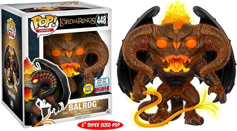 The Lord of the Rings - Funko POP! Figure - Balrog 6" 2017 Fall Con Exclusive (448)