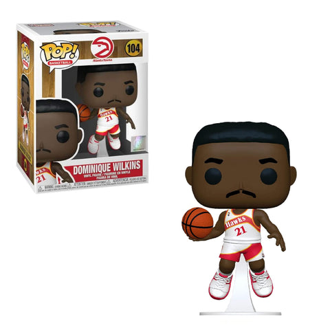 Basketball Atlanta Hawks - Funko Pop! Figure - Dominique Wilkins  (104)