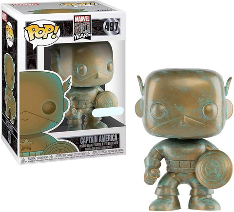 Marvel 80 Years - Funko POP! figure - Captain America Special Edition (497)