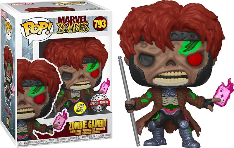 Zombie Gambit - Funko Pop! Marvel Zombies Special Edition Glow (793)