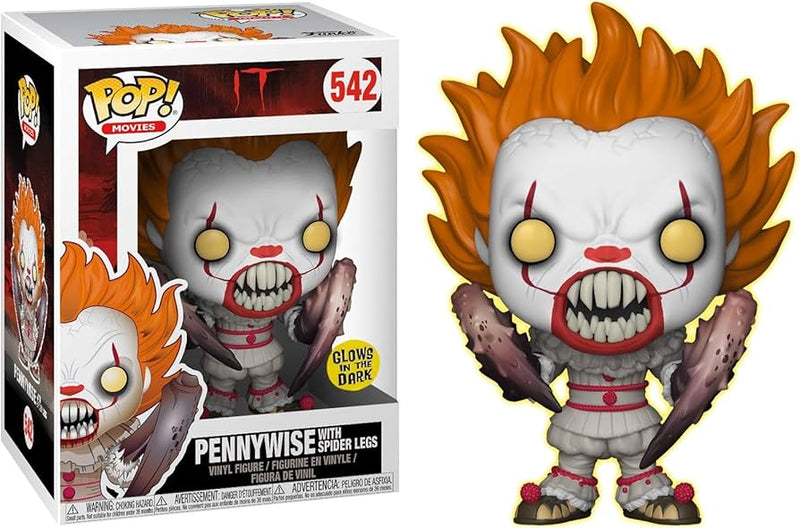 IT - Funko Pop! Figure - Pennywise with with Spider legs GLOW (542)