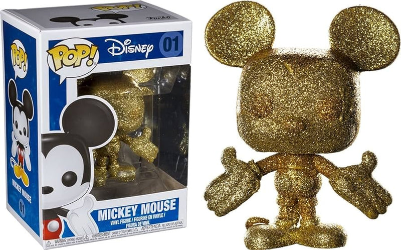 Disney - Funko POP! Figure - Mickey Mouse (Gold Glitter)(01)