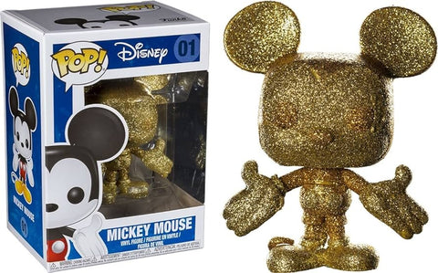Disney - Funko POP! Figure - Mickey Mouse (Gold Glitter)(01)