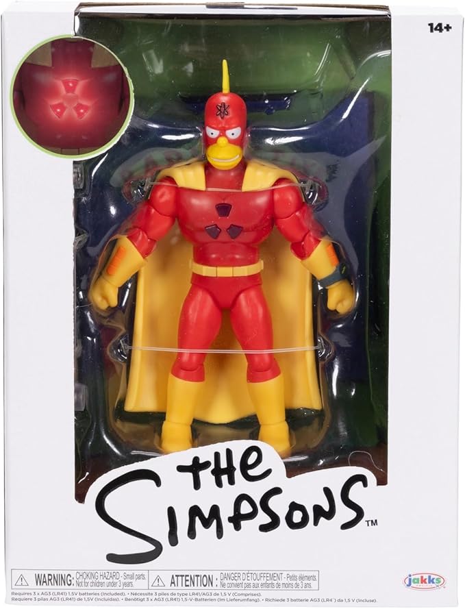 The Simpsons -  5" Action Figure Premium Radioactive Man