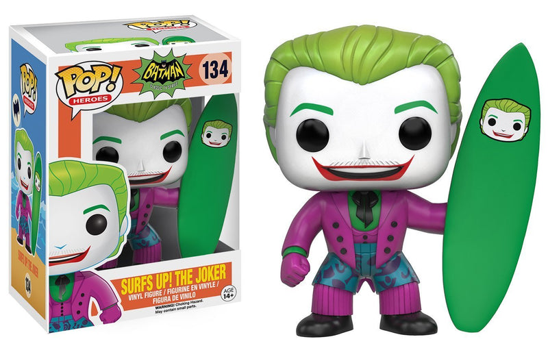 DC Batman Classic TV Series - Funko POP! figure - Surf's up! The Joker (134)