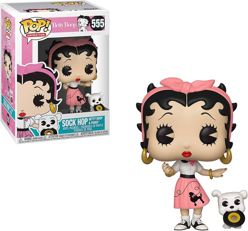 Sock Hop Betty Boop & Pudgy - Pop! Figure - (555)