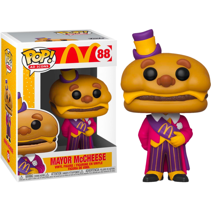 Ad Icons Mcdonalds - Funko Pop! Figure - Mayor McCheese (88)