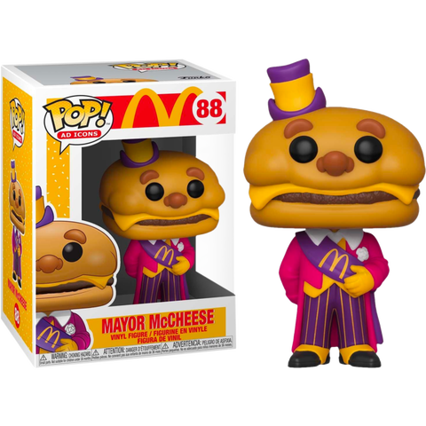 Ad Icons Mcdonalds - Funko Pop! Figure - Mayor McCheese (88)
