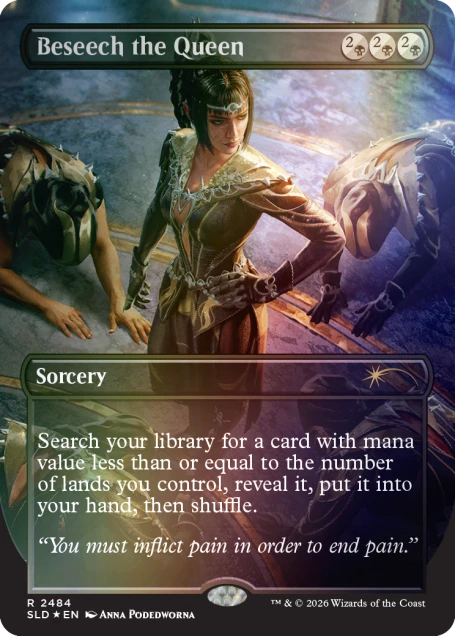 Magic the Gathering - Secret Lair x Dungeon's & Dragon's - Shadowheart's Devotion (Foil Edition)