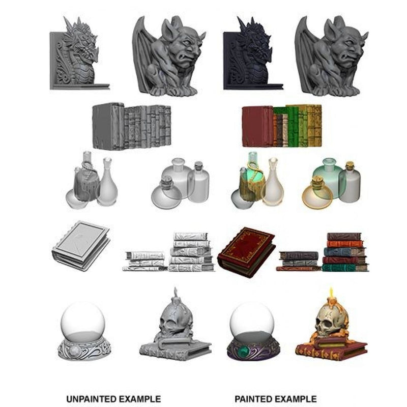 WizKids Deep Cuts Unpainted Miniatures - Wizards Room